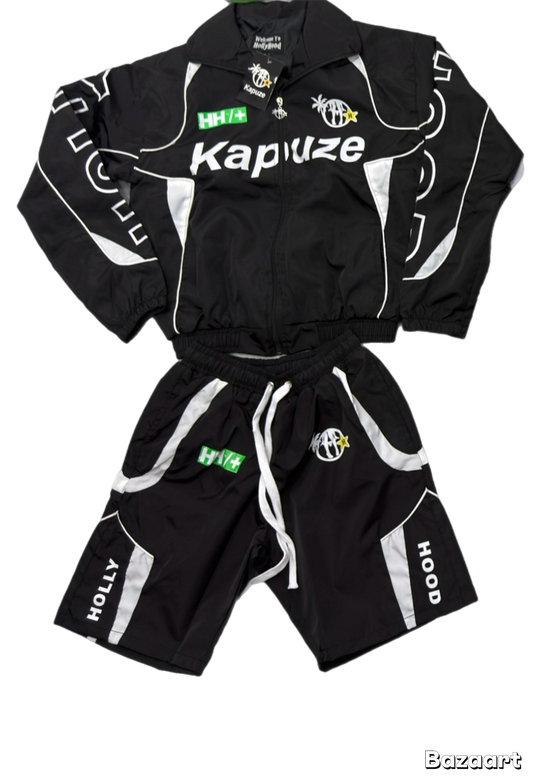 Black Kapuze Set